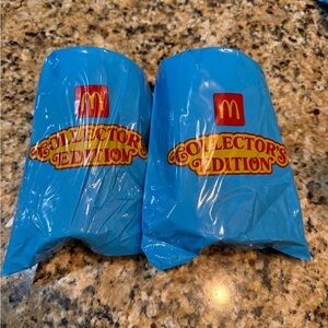 McDonald’s Collector’s Cups - Barbie/Hot Wheels & Coca-Cola (2) cups total